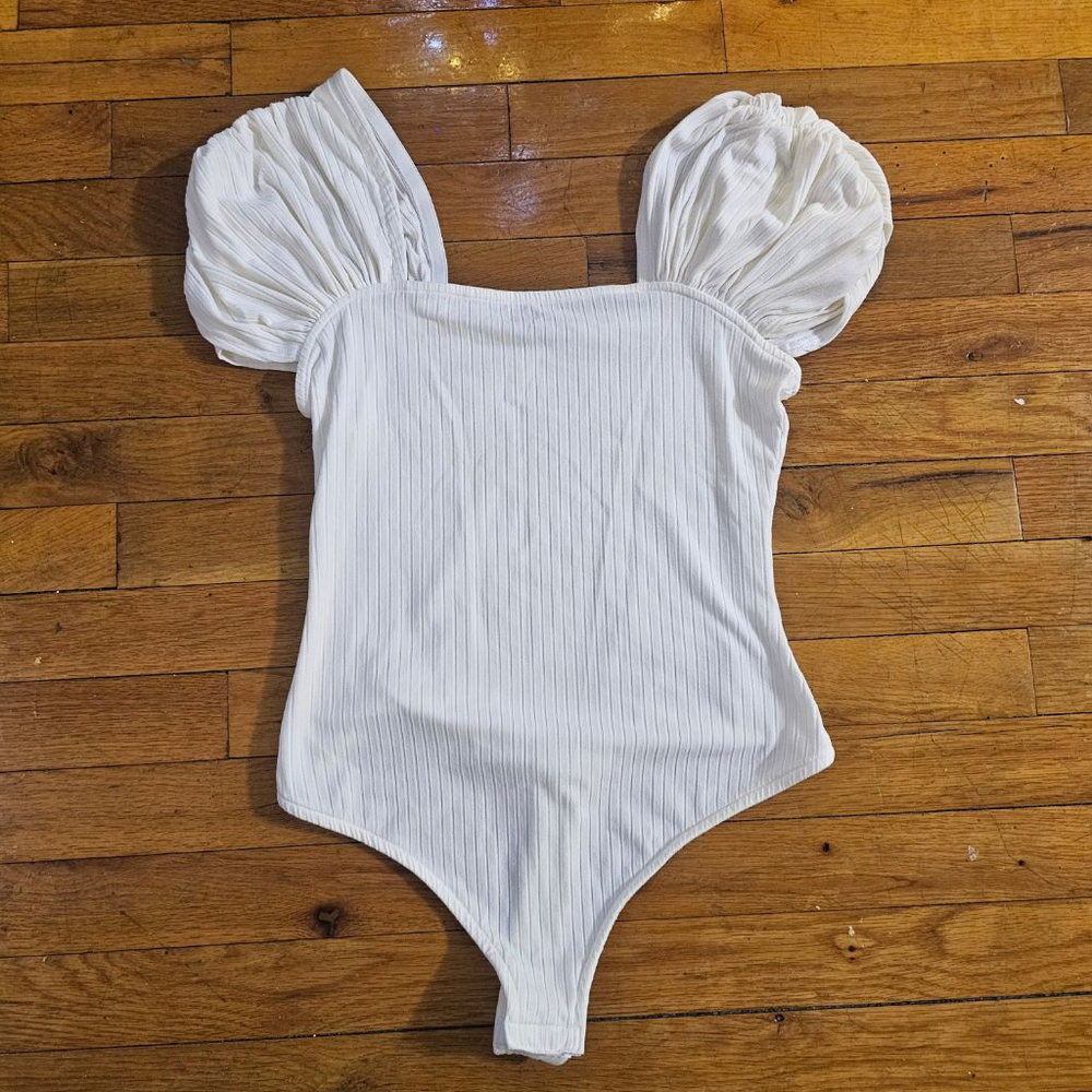 Free People Bodysuit Neutral Small